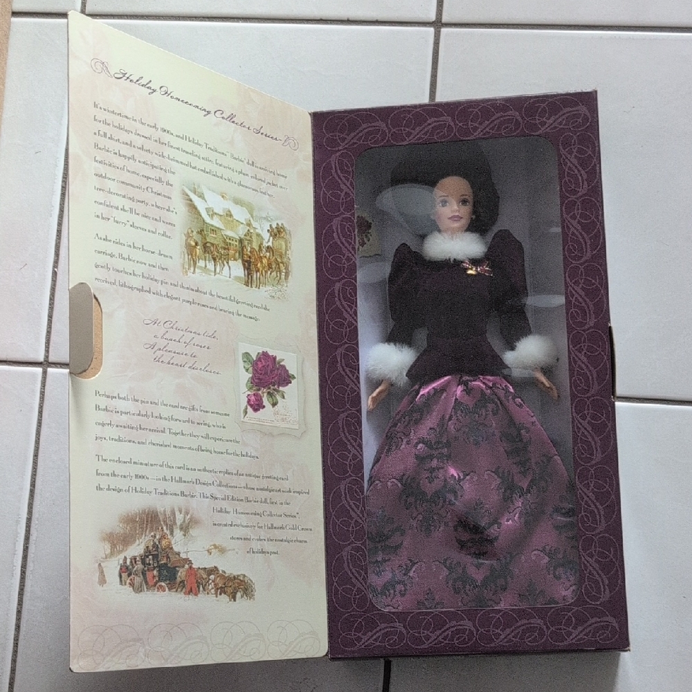 NIB Vintage Hallmark Barbie Collectible Doll